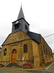 The church in Jametz