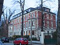 Doppelmietshaus (mit Henriettenstraße 5) mit Vorgarten