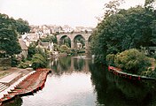 Railway viaduct, Knaresborough, from the A59 bridge