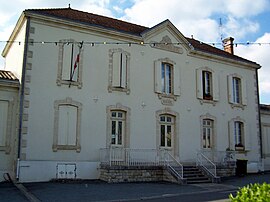 The town hall in Lagupie