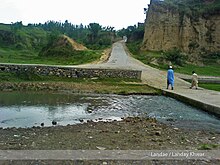 The Stream Landae/Landay Khwar, in Lund Khwar.