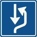 L20: Uitwijkplaats rechts van de weg