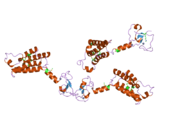 2fsa: Crystal structure of PHD finger-linker-bromodomain fragment of human BPTF in the H3(1-15)K4ME2 bound state