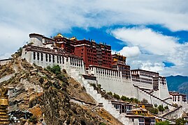 Tibet, Lhasa'daki Potala Manastırı