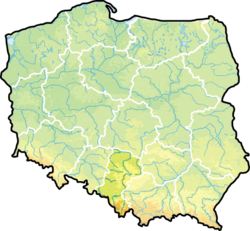 Location within Poland