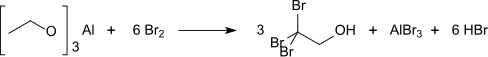 Herstellung von 2,2,2-Tribromethanol aus Aluminiumethanolat und Brom