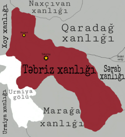 Tebriz Hanlığı sınırları