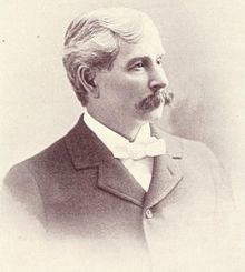 A portrait photograph of Thomas Flood