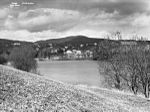 Vettakollen sett fra Holmendammen 1929 Foto: Anders Beer Wilse / Oslo Museum