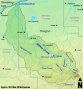 The Willow Creek watershed