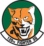 120th Fighter Squadron emblem