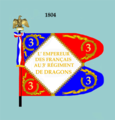 3e regiment de dragons 1804 bis 1811 (Vorderseite)