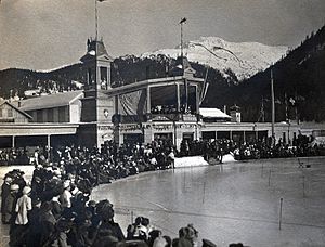 Eisbahn Davos (etwa 1915)