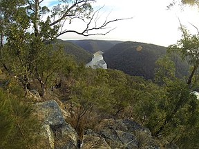 Blick vom Berowra Valley Lookout auf den Berowra Creek