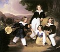 The Sons of István Medgyasszay, ca. 1833