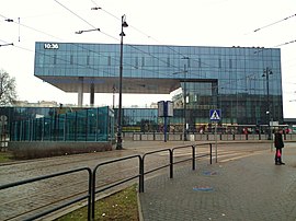Neubau des stadtseitigen Empfangsgebäudes 2016