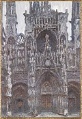 Rouen Cathedral, the West Portal, Dull Weather 1892 Musée d'Orsay Paris, France