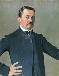 Vallotton önarcképe (1925 körül)