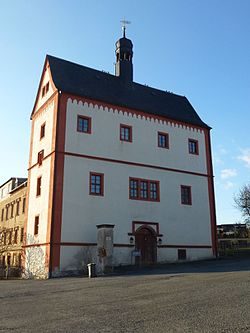 sog. „Roter Stock“, Rest der Klosterkirche