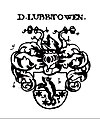 Wappen derer von Lübtow in Siebmachers Wappenbuch, Teil 5, Nürnberg 1704, Tafel 170 (Pommerscher Adel)