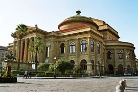 Teatro Massimo di Palermo, è il più grande teatro d'opera d'Italia