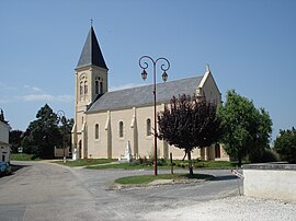 The church in Saint-Géraud-de-Corps