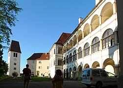 Schloss Seggau Arkaden 1664