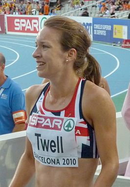 Na afloop van haar 1500 m op de EK in 2010, Barcelona