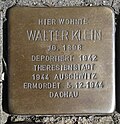 Stolperstein für Walter Klein (Neusser Straße 574)