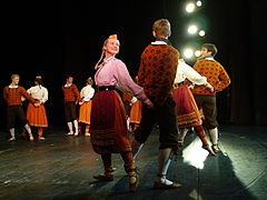 Estonian folk dance