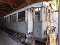 Triebwagen BCFe 2/2 4 bei der Museumsbahn Blonay–Chamby in Revision, 2017