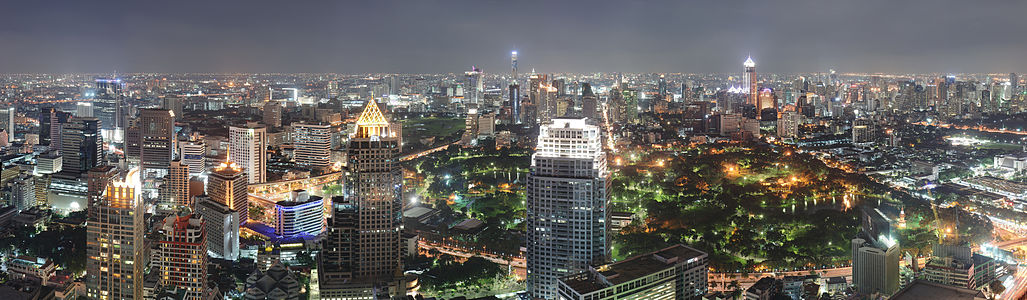 Tayland'ın başkenti Bangkok. (Khet Pathum Wan, Bangkok). (Üreten: Benh)