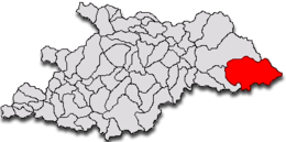 Borșa – Mappa