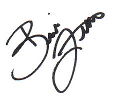 Brian Littrells signatur