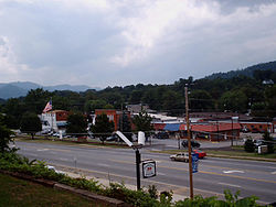 Downtown area of Clyde