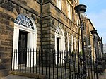 33-39 (Inclusive Nos) Charlotte Square And 142-146 George Street With Railings And Lamp Standards