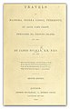 Travels in Madeira, Sierra Leone, Teneriffe, St. Jago, Cape Coast, ... Princes Island, etc. (1840)