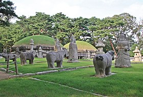 Grabmal des Königs Taejong und seiner Königin Wongyeong