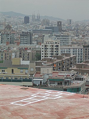 '"Hopscotch to oblivion", Barcelona, Spain