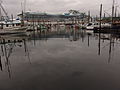 The Sapphire Princess docked in Ketchikan.