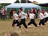 Barfuß übers Stoppelfeld – Schäferlauf 2006