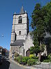 Toren van kerk Sainte Renelde, te Saintes