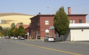 Downtown Waitsburg in 2006