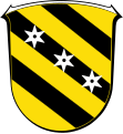 Drei Sporenrädlein: Wappen des Ortsteils Elmshausen (Dautphetal)