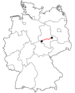 Verlauf der B 185