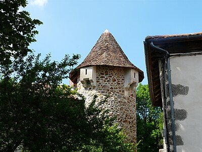 Schlossturm des Logis de Belleville