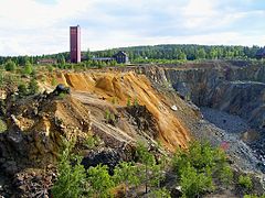 Falu koppargruva Stora stöten