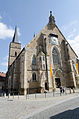 Gerolzhofen, Westfassade der Stadtpfarrkirche