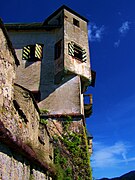 Side of Hochosterwitz Castle, Austria