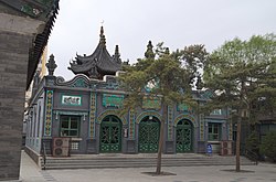 Great Mosque of Hohhot in the Huimin District.